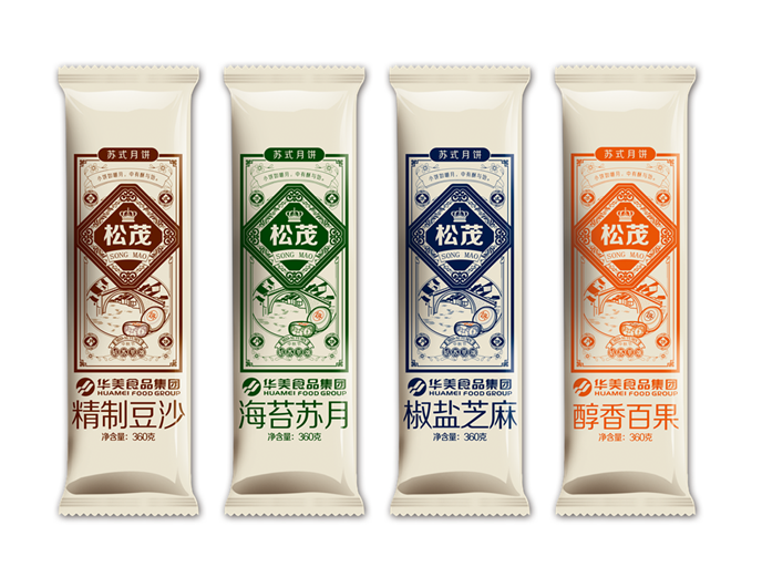 松茂.苏式条状月饼（360克）